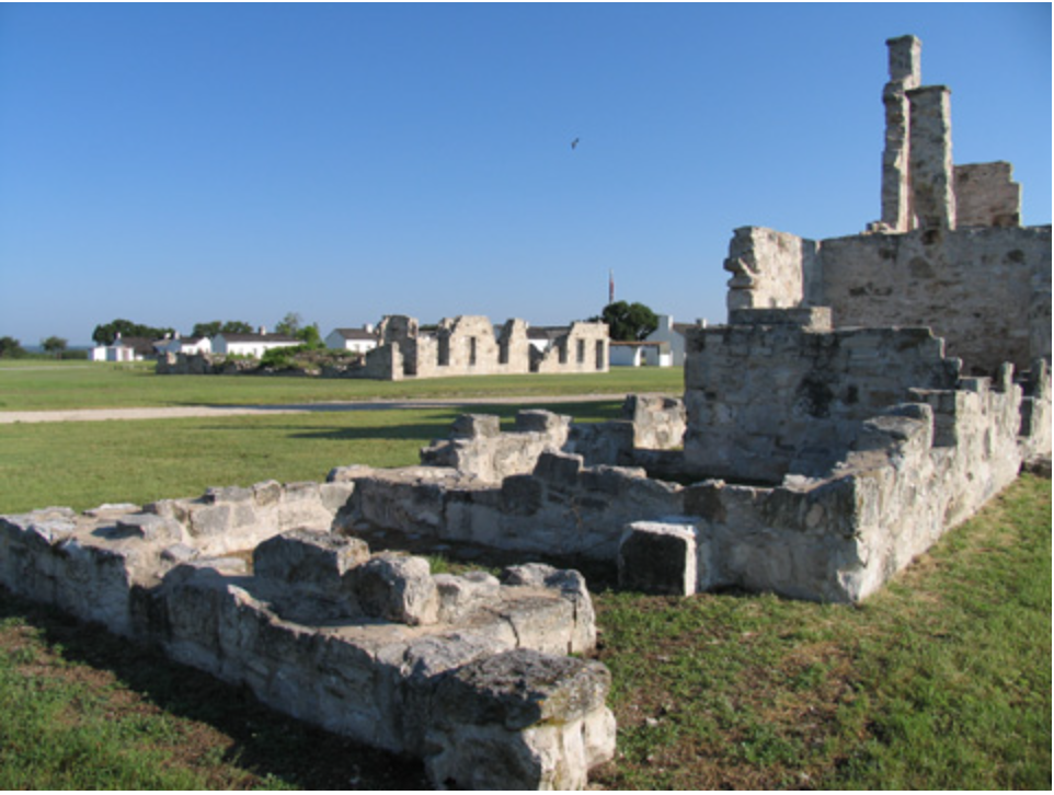 Photograph of ruins at Fort McKavett